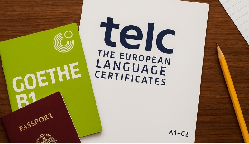 TELC B2 chứng nhận khả năng giao tiếp độc lập và hiểu văn bản phức tạp bằng tiếng Đức.