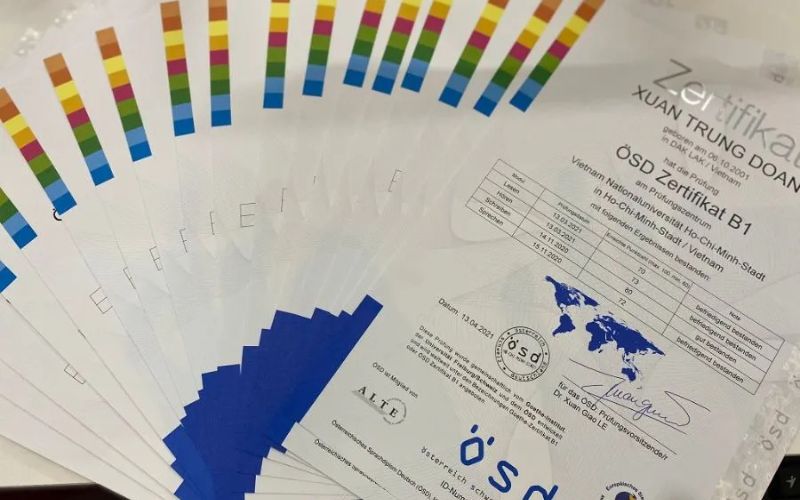 Thi chứng chỉ B1 tiếng Đức mang những thử thách riêng