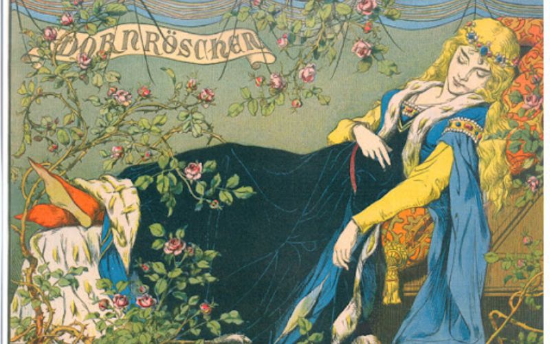 Truyện dành cho người mới bắt đầu học tiếng Đức có tên Dornröschen