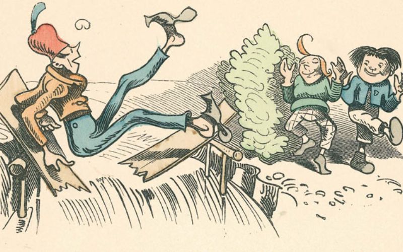 Truyện tranh Max và Moritz rất thích hợp cho những ai mới bắt đầu học tiếng Đức